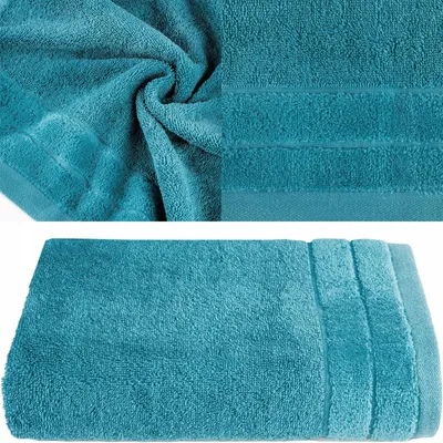 Produktbild von Eurofirany Handtuch Baumwolle 50x90cm Hell Türkis
