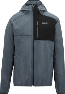 Image de Regatta - Veste polaire « Alven » pour homme, fermeture éclair sur toute la longueur RG12858 (L) (gris tempête/noir)