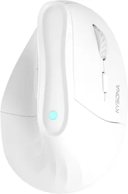Produktbild von Vertikale Ergonomische Maus 57°, Kabellos Bluetooth & 2,4 GHz, 5 DPI-Stufen, Leise Klicks, Handgelenkschonend – PC/Mac/Laptop