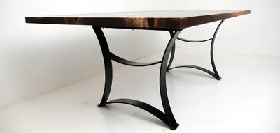 Produktbild von Maßanfertigung Tisch Epoxidharz Epoxy Resin Fluss Echtes Holz Preis 1qm Tische