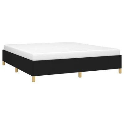 Produktbild von Boxspringbettgestell Schwarz 160x200 cm Stoff