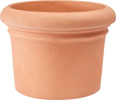 Produktbild von Garden Italia Vasen Runde Vase für Pflanzen Zylinder glatt ICIL Diam.40 cm hoch.30 in impruneta Farbe Harz