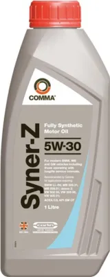Produktbild von COMMA Syner-Z für 5W-30 1 Liter Motoröl Motorenöl Vollsynthetisch OV0401547-G30 OV0401547-D30 505 00 505 01 DEXOS 2 229.31 229.51 229.52 Longlife-04