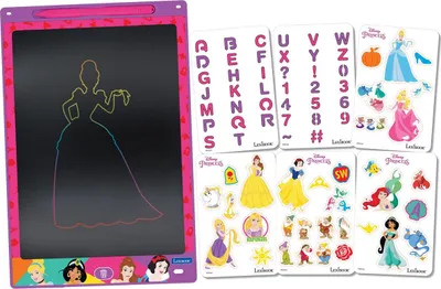 Image de Tablette à Dessins électronique multicolore Disney Princesses
