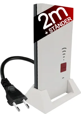 Produktbild von 2m Verlängerung Ständer für Repeater weiß für AVM Fritz!Repeater 2400 1160 1750e