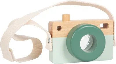 Produktbild von small foot Spielzeugkamera „Safari“, Motorikspielzeug, Holz, Stoff, Kunststoff, ab 12 Monate, 12734