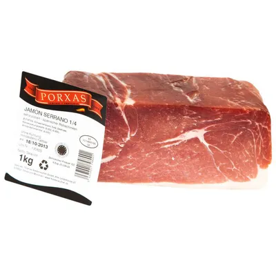 Immagine prodotto di Prosciutto crudo Porxas Spanish Jamon Serrano extra lucido 1000g