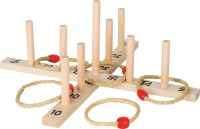 Produktbild von Ringwurfspiel mit 5 Sisalringen