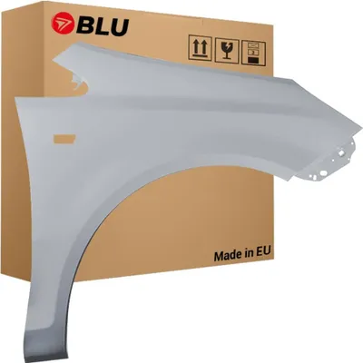 Immagine prodotto di BLU Parafango compatibile con Opel Corsa D Z157 Destra Silber StarSilber | 2006-2014 | Anteriore | Verniciato | Pronto per il montaggio | Zincato
