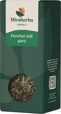 Produktbild von Miraherba -  Fenchel grün süß, ganz - 100g