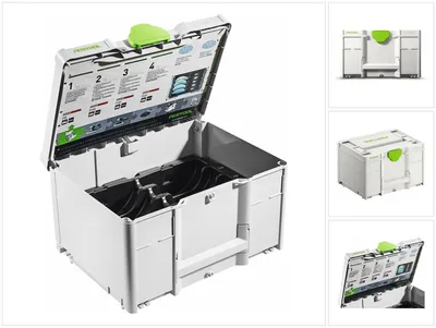 Obrázek produktu pro Festool SYS-STF D 150 4S Systainer³ ( 576843 ) Systémový kufr s vložkou na brusivo Ø 150 mm