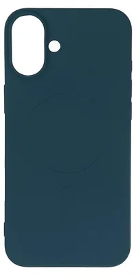 Image de Liquid Silicone Case avec MagSafe pour iPhone 16e - Bleu