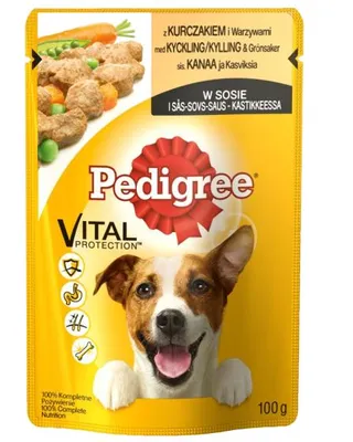 Produktbild von Pedigree 5900951017322, Adult, Huhn, 100 g
