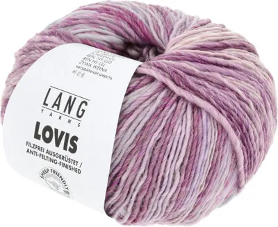 Produktbild von Lang Yarns - Lovis 0012 rosa efeu
