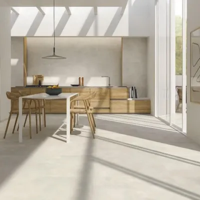 Produktbild von CASA39 Fliesen Betonoptik Weiss 40x80 cm Marca Corona Multiforme Wall