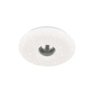 Produktbild von Briloner Deckenleuchte LED weiß-matt-nickel rund