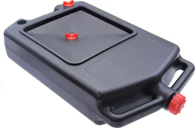 Produktbild von Ölauffangwanne 10 Liter Ölwechsel Kanister Kunststoff schwarz – passend für Roller, Motorrad, Quad & ATV – Citomerx