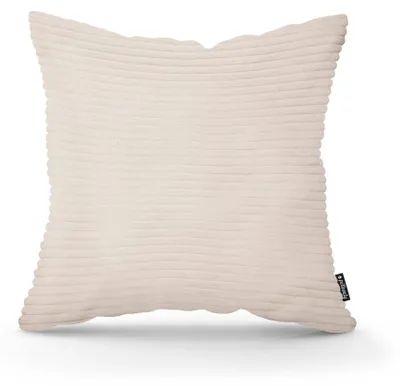 Produktbild von Zierkissen Breiter Cord Elfenbein 45 × 45 cm