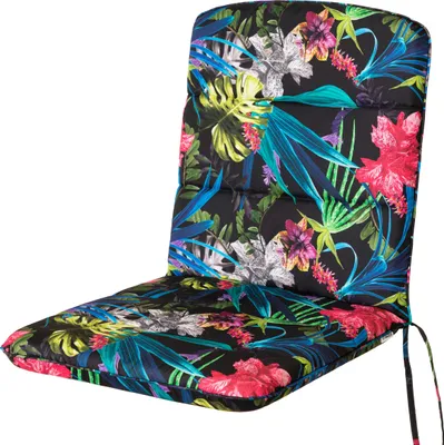 Zdjęcie produktu dla HOBBYGARDEN outdoor/indoor, poduszka na siedzisko, poduszka na siedzisko, poduszka na meble ogrodowe, na krzesla lub lezaki, poduszka, sofa, 102 x 50 x 6 cm, kolorowe liscie