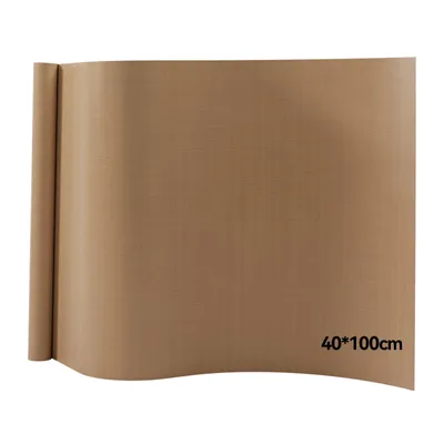 Image de 40 x 100 cm de tissu brun haute température