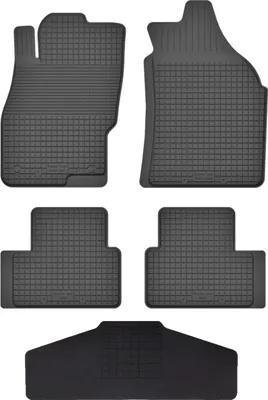Produktbild von Gummi Fußmatten Set Für: Jeep Renegade (2014-2019) Gummimatten Schwarz