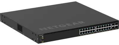 Produktbild von NETGEAR GSM4328-100AJS, Managed, L3, Gigabit Ethernet (10/100/1000), Power over Ethernet (PoE), Rack-Einbau, 1U