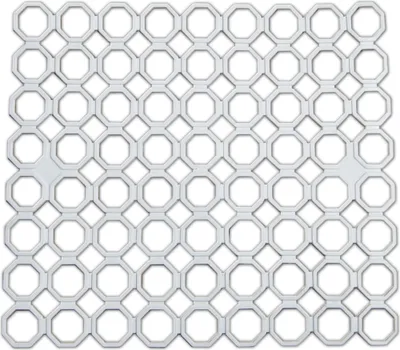 Produktbild von SPÜLBECKEN EINLAGE 29,5x26,5cm Spülbeckenmatte Spülbeckeneinlage Spülmatte 62 (Weiss)