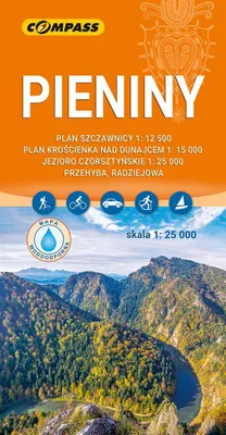 Image de Carte plastifiée des Pieniny 1:25'000