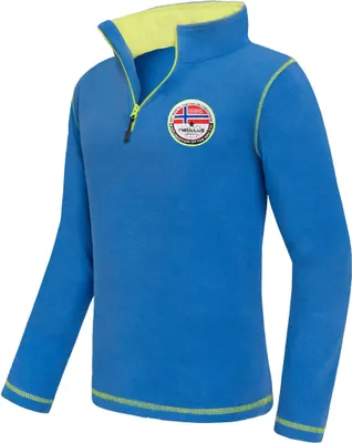 Produktbild von Nebulus Fleecepullover RAMY Herren, warmer Fleecepullover, Pulli aus Fleece mit Half Zip Reißverschluss, P5454 - Herren, kobaltblau, 3XL