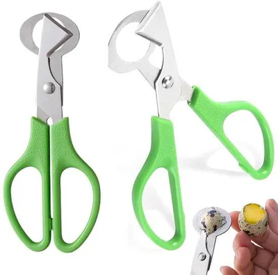 Obrázek produktu pro Nůžky na vejce z nerezové oceli - 6 x 14 cm - kuchyňské nože