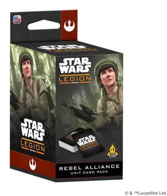 Zdjęcie produktu dla Asmodee Star Wars: Legion - Rebellion Card Pack, Figura, Wielobarwny