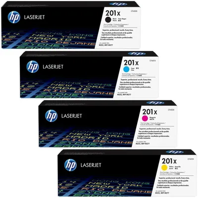 Produktbild von HP / 201X Toner Spar-Set (Schwarz, Cyan, Magenta, Gelb)