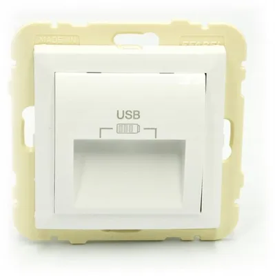 Image de EFAPEL LOGUS90 Prise USB Double 2,4A Blanc