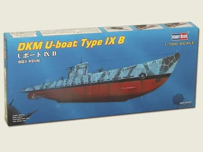 Obrázek produktu pro Hobby Boss 1:700 87006 DKM U-boat typ IX B