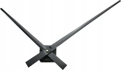 Produktbild von Quarz-Uhrwerk + schwarze Zeiger, 36 cm , Springende Mechanik, Quarzwerk