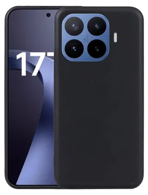 Produktbild von Handyhülle für Xiaomi 17T Pro Silikon TPU Dünn Stoßfest Flexibel Schwarz