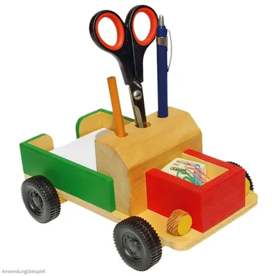 Produktbild von Notizblockhalter LKW Bausatz für Kinder