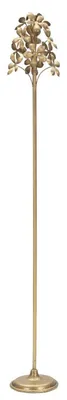 Immagine prodotto di Portacandele Flowy piantana alta in ferro dorato — Ø 17 x H 118 cm