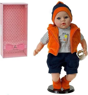 Zdjęcie produktu dla Lalka bobas śpiewająca i mówiąca po polsku 45 cm