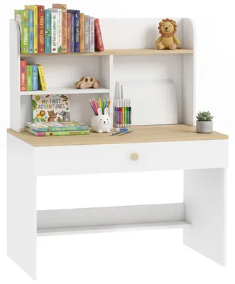 Produktbild von AIYAPLAY Kinderschreibtisch Kinder Schreibtisch mit Schublade Bücherregal