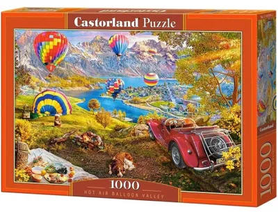 Produktbild von CASTORLAND Puzzle mit Heiß luftballons 1000 Stü ck