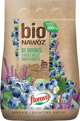 Zdjęcie produktu dla Florovit do borówek i innych roślin kwaśnolubnych worek 5l