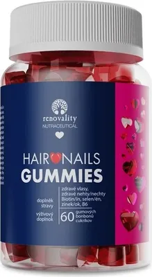 Obrázek produktu pro HAIR&NAILS Gummies, krásné vlasy, silné nehty.
