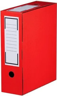 Produktbild von 20x Archiv-Ablagebox 315x96x260mm wiederverschließbar rot