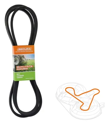 Produktbild von Keilriemen Mähwerk passend Husqvarna TC138 960510124| 960510178 Ersetzt 583544901