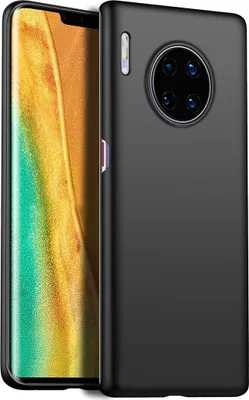 Produktbild von Huawei Mate 30 Pro Hülle, LaimTop Ultra Dünn Hart PC Matt Handyhülle Anti-Slip Anti-Fingerabdruck Schutzhülle für Huawei Mate 30 Pro Schwarz