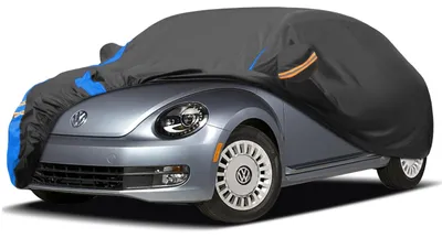 Image de Housse de protection pour voiture, imperméable, de 390 à 415 cm, avec sac de rangement, pour une utilisation en extérieur