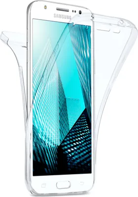 Produktbild von DOUBLE-Case für Samsung Galaxy J3 (2016), Farbe:Crystal