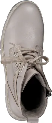 Produktbild von MARCO TOZZI Damen Stiefelette Premio Leder Schnürung 2-25286-41, Größe:38 EU, Farbe:Beige