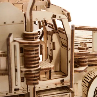 Image de Little Story 3D : Puzzle en bois, camion